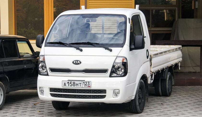 kia bongo consumo de combustível